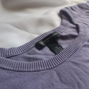 ⬇️ INC NWOT Vintage Rayon Knit Top Lavander
